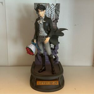 Limited edition Captain Levi birthday figurine AOT